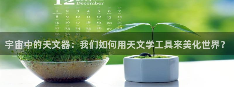 卧龙公园的娱乐项目：宇宙中的天文器：我们