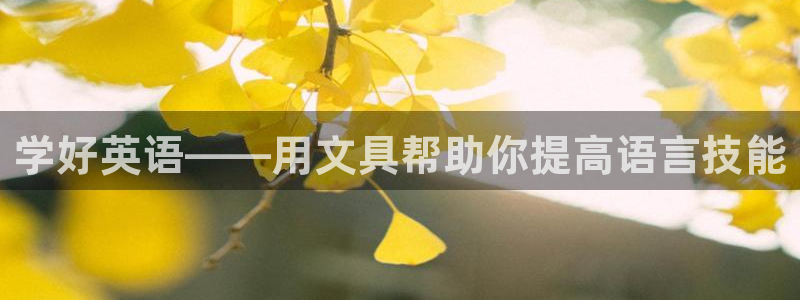 qq娱乐 卧龙招商60447：学好英语—