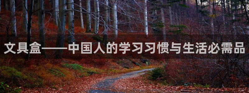 卧龙娱乐网址多少：文具盒——中国人的学习