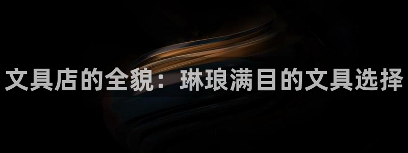 卧龙娱乐是真假吗：文具店的全貌：琳琅满目